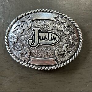 Justin Boots Belt Buckle